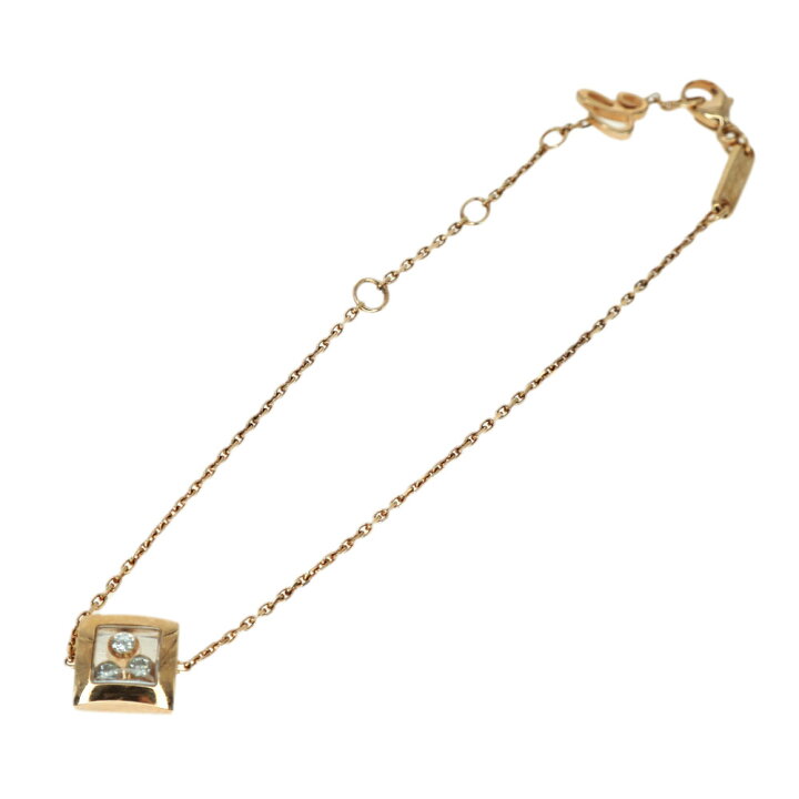 楽天市場】ショパール Chopard ハッピーダイヤ ブレスレット K18PG 18 