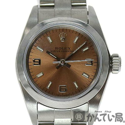 ROLEX【ロレックス】67180オイスターパーペチュアルレディースSSステンレススチール100m防水W番【中古】USED【9】質屋かんてい局小牧店c3100210928500004