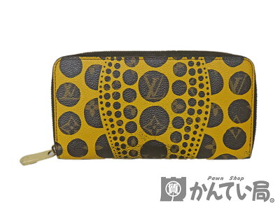 LOUISVUITTON【ルイヴィトン】M60449ジッピーウォレットモノグラム草間彌生YayoiKusamaパンプキンドットイエローブランコラボ財布長財布ラウンドファスナーレディースメンズ【中古】かんてい局小牧店c19-1947