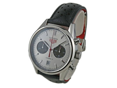 TAGHEUER【タグホイヤー】CV2119.FC6310カレラクロノグラフジャック・ホイヤーカレラ限定3000本自動巻きSSレザーメンズ腕時計新品仕上げOH済み【中古】質屋かんてい局小牧店c19-583