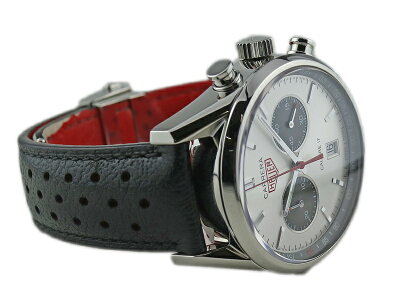 TAGHEUER【タグホイヤー】CV2119.FC6310カレラクロノグラフジャック・ホイヤーカレラ限定3000本自動巻きSSレザーメンズ腕時計新品仕上げOH済み【中古】質屋かんてい局小牧店c19-583