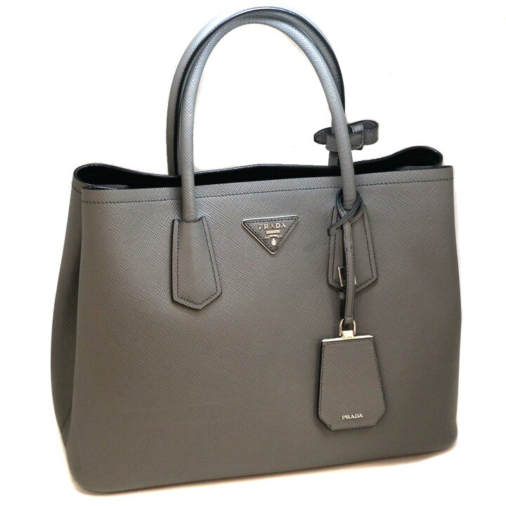 楽天市場】PRADA【プラダ】1BG775 ドゥーブルミディアムバッグ 2WAY 
