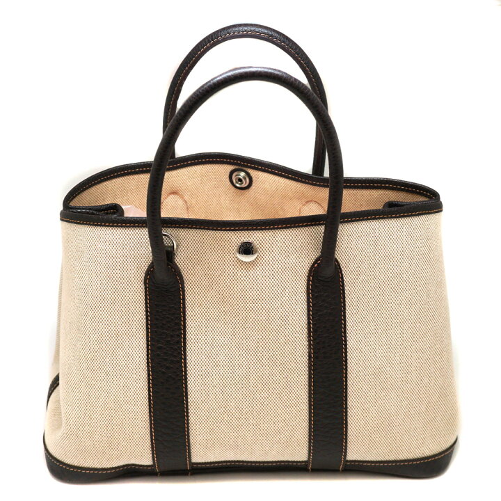 楽天市場】エルメス Hermes ガーデンパーティTPM 2WAY ベージュ【中古 