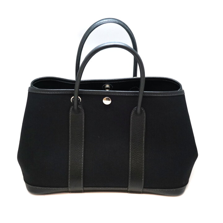 楽天市場】エルメス Hermes ガーデンパーティTPM 2WAY ブラック【中古 