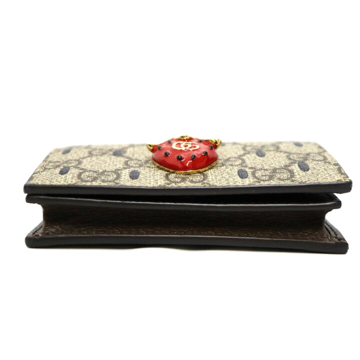 楽天市場】グッチ Gucci 726247 コンパクトウォレット 二つ折り財布 苺 