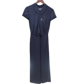 シャネル Chanel P12701V07189 バックオープンワンピース 服 レディース ネイビー【中古】