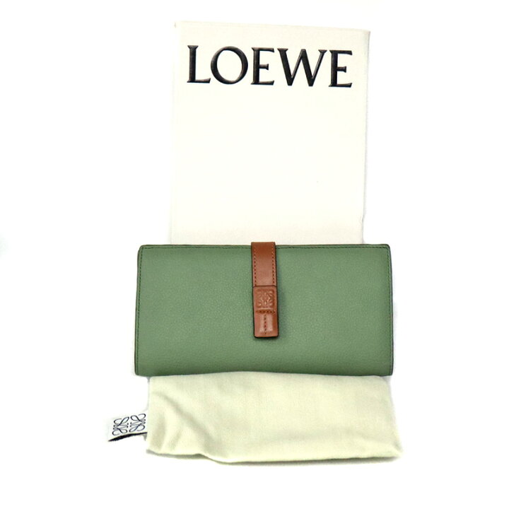 楽天市場】ロエベ Loewe バーティカルウォレット ラージ 長財布 