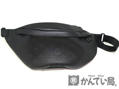 LOUISVUITTON【ルイヴィトン】N44388ディスカバリー・バムバッグウエストバッグ鞄モノグラム・シャドウレザーブラック系LV未使用展示品a19-10841質屋かんてい局茜部店