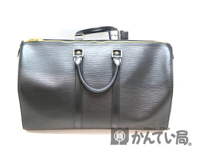 LOUISVUITTON【ルイヴィトン】M42972キーポル45エピレザーノワールブラック系ハンドバッグ旅行鞄USED-6【中古】a3100992928600001質屋かんてい局茜部店