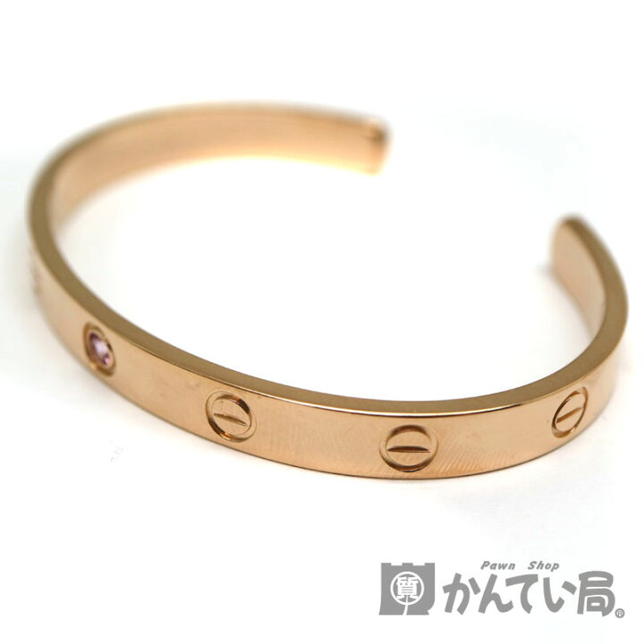 楽天市場】CARTIER【カルティエ】 ラブブレス オープン 1Pピンク 