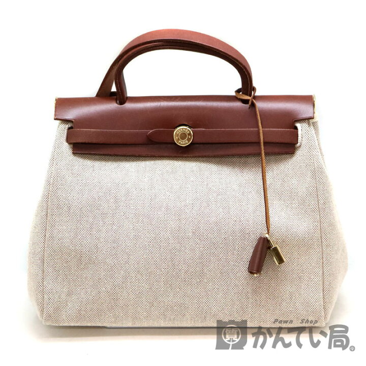 楽天市場】HERMES【エルメス】エールバッグPM ハバナ ベージュ系 