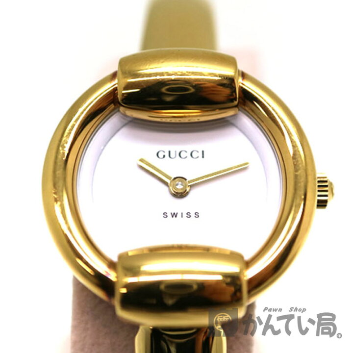 楽天市場】GUCCI【グッチ】 1400L バングルウォッチ クォーツ腕時計 