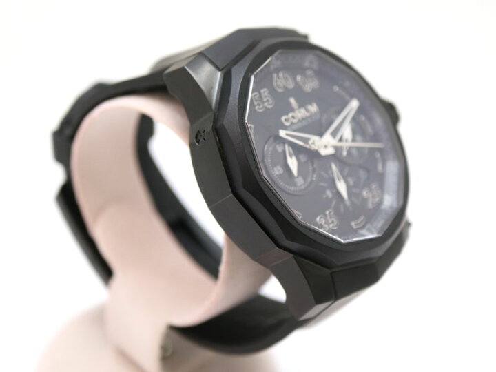 楽天市場】CORUM【コルム】 01.0045 アドミラルズカップ ブラックハル  