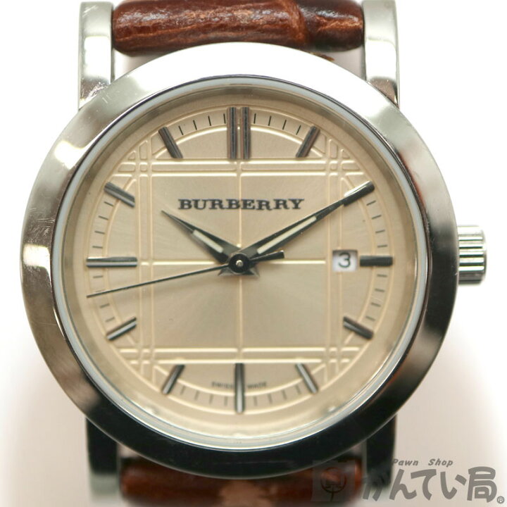楽天市場】BURBERRY【バーバリー】 BU1357 クオーツ ステンレス 