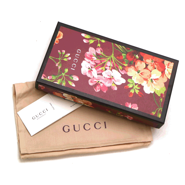 楽天市場】GUCCI【グッチ】 404071 GGブルームス ラウンドファスナー 