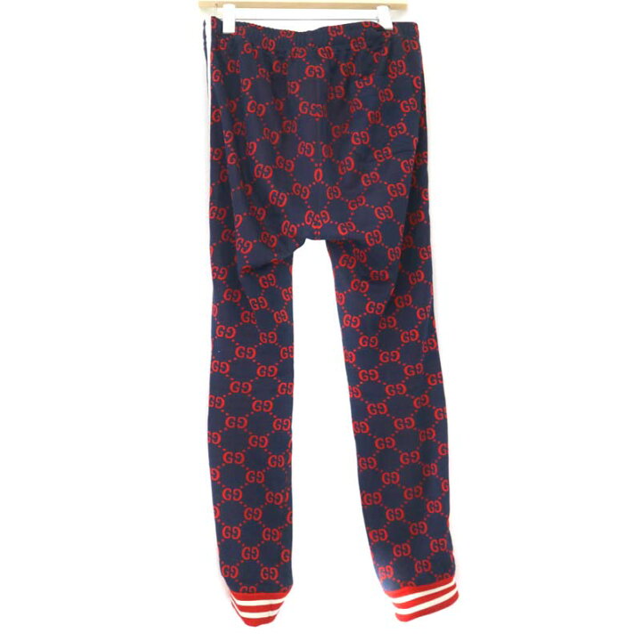 楽天市場】GUCCI【グッチ】 496920 GGジャカードジョギングパンツ 