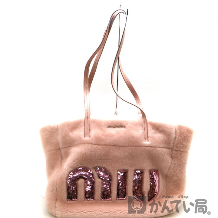 楽天市場】MIUMIU【ミュウミュウ】 トートバッグ ショルダーバッグ  