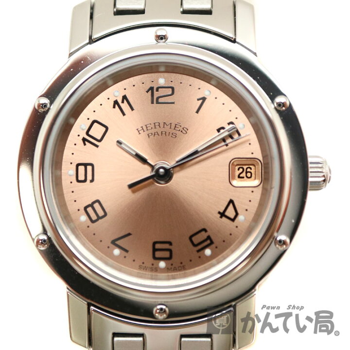 楽天市場】HERMES【エルメス】CL4.210.431/3758 クリッパー クオーツ  
