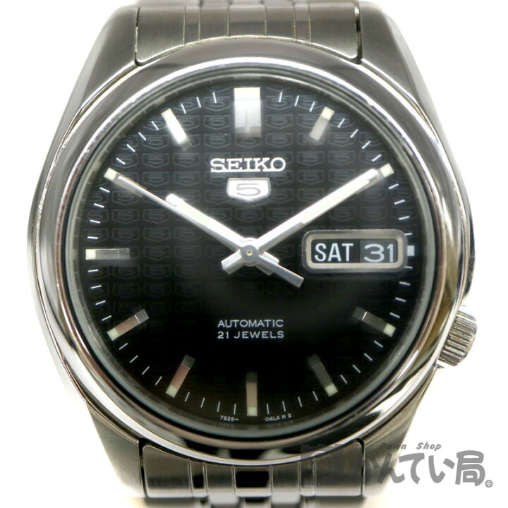 楽天市場】SEIKO【セイコー】SEIKO5 7S26-01V0 オートマチック 自動  