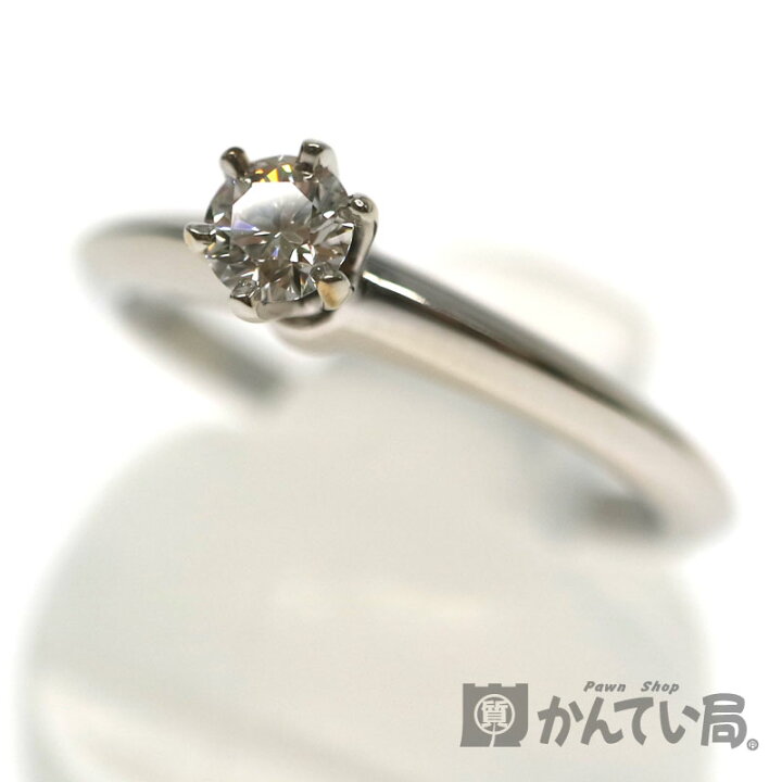 楽天市場】TIFFANY&Co.【ティファニー】ソリティアリング D0.18ct 