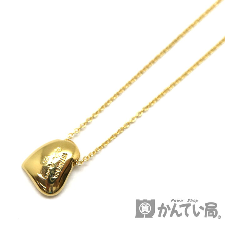 楽天市場】TIFFANY&Co.【ティファニー】 カーブドハートネックレス 金 