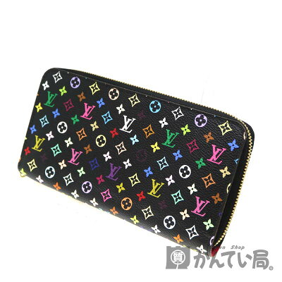 LOUISVUITTON【ルイヴィトン】M60243ジッピーウォレットモノグラム・マルチカラーノワールブラック系レディース財布USED-7【中古】A2004223質屋かんてい局茜部店