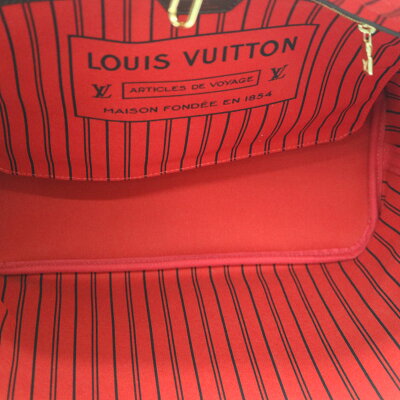 LOUISVUITTON【ルイヴィトン】N41358ネヴァーフルMMトートバッグ鞄ダミエキャンバスエベヌブラウン系LV未使用展示品A2004912質屋かんてい局茜部店