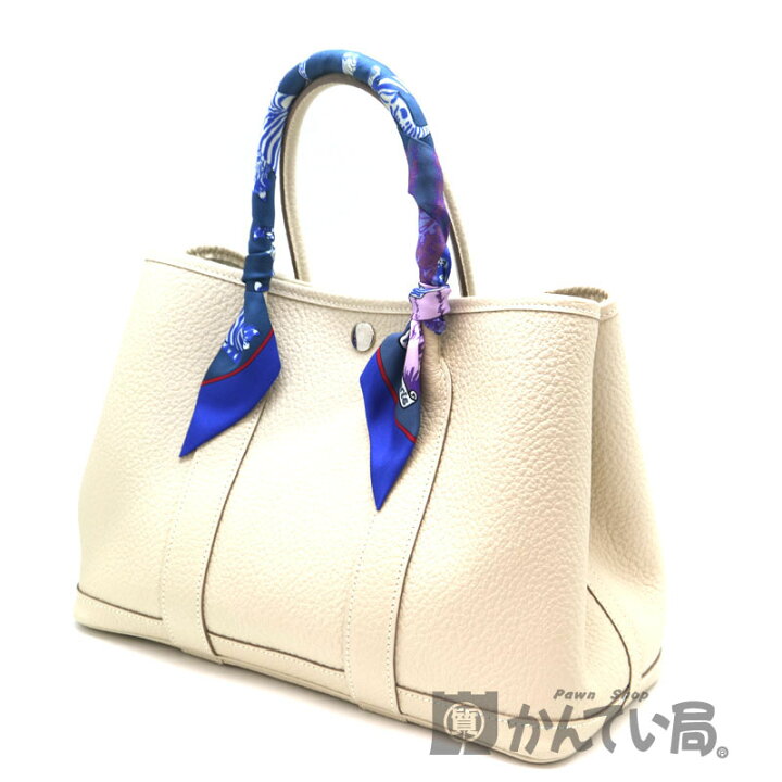 楽天市場】HERMES 【エルメス】 ガーデンパーティTPM ツイリー レザー 