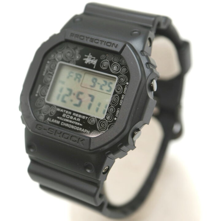 楽天市場】CASIO【カシオ】DW-5000ST-1JR G-SHOCK ジーショック STUSSY 