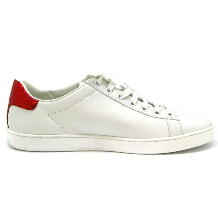 楽天市場】GUCCI【グッチ】431919 ワッペンスニーカー サイズ38 2/1 約  