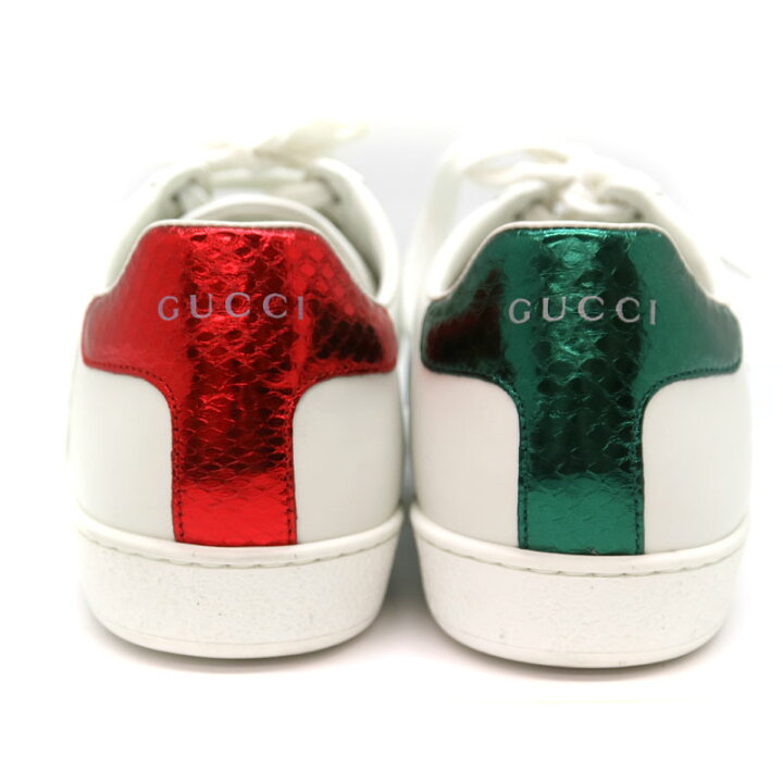 楽天市場】GUCCI【グッチ】431919 ワッペンスニーカー サイズ38 2/1 約 