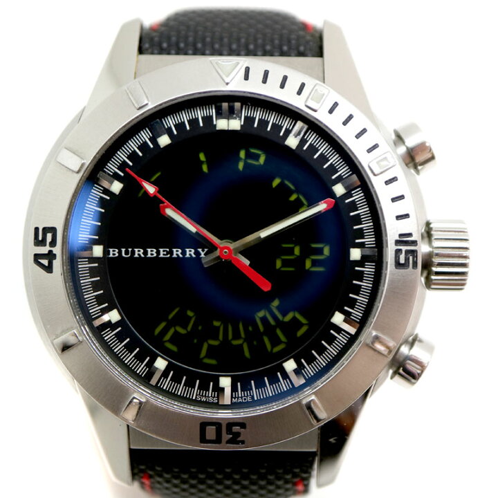 楽天市場】BURBERRY【バーバリー】BU7402 デジアナウォッチ クオーツ  