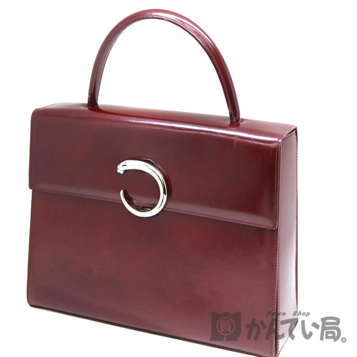 楽天市場】CARTIER【カルティエ】 パンテール ハンドバッグ 鞄 レザー 