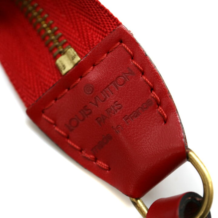 【値下げ】LOUIS VUITTON【ルイヴィトン】 M40776 アクセソワール アクセサリーポーチ ミニバッグ エピレザー カーマイン レッド系 LV USED-6【中古】A2007346 質屋 かんてい局茜部店 | 質屋かんてい局 楽天市場店