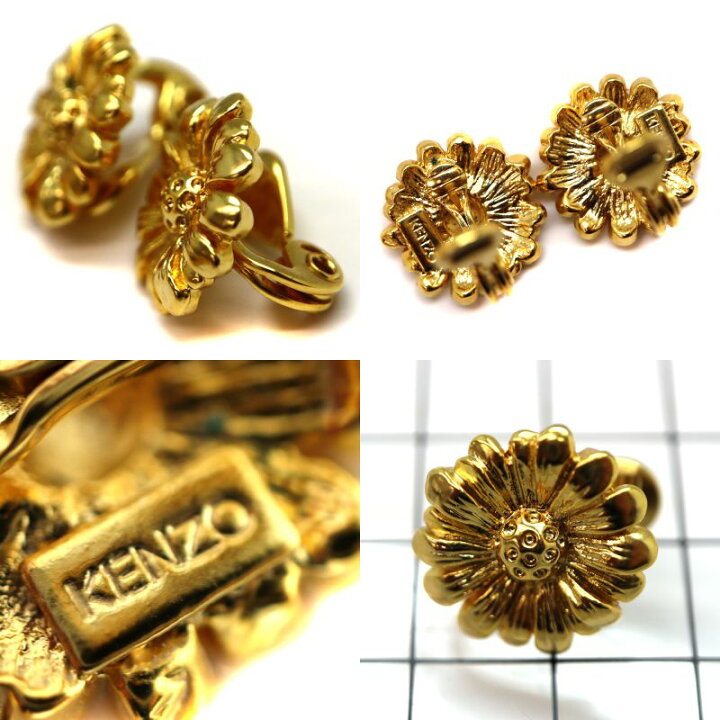 楽天市場】KENZO【ケンゾー】 チョーカー＆イヤリングセット 金属素材 