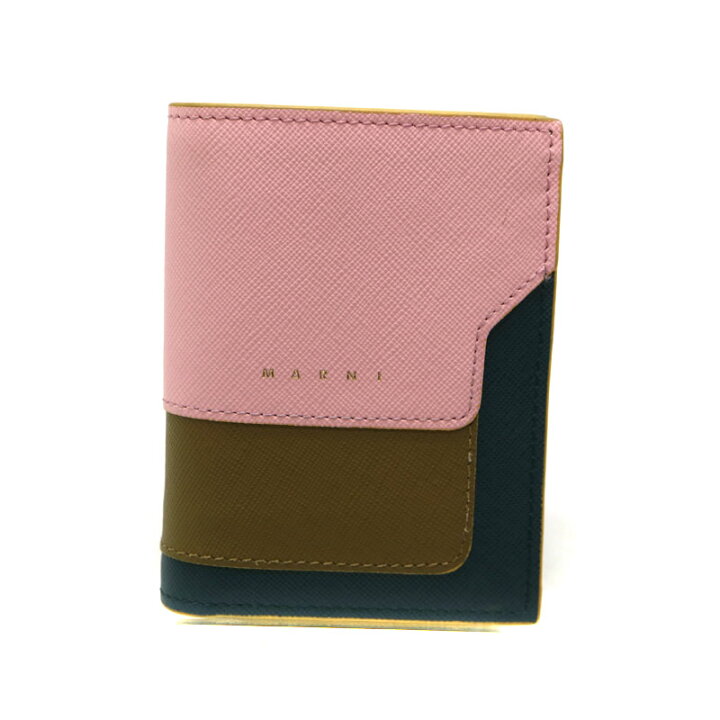 楽天市場】MARNI【マルニ】2つ折り財布 コンパクト財布 レディース 