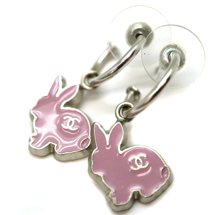 楽天市場】CHANEL【シャネル】 ラビットモチーフピアス レディース 