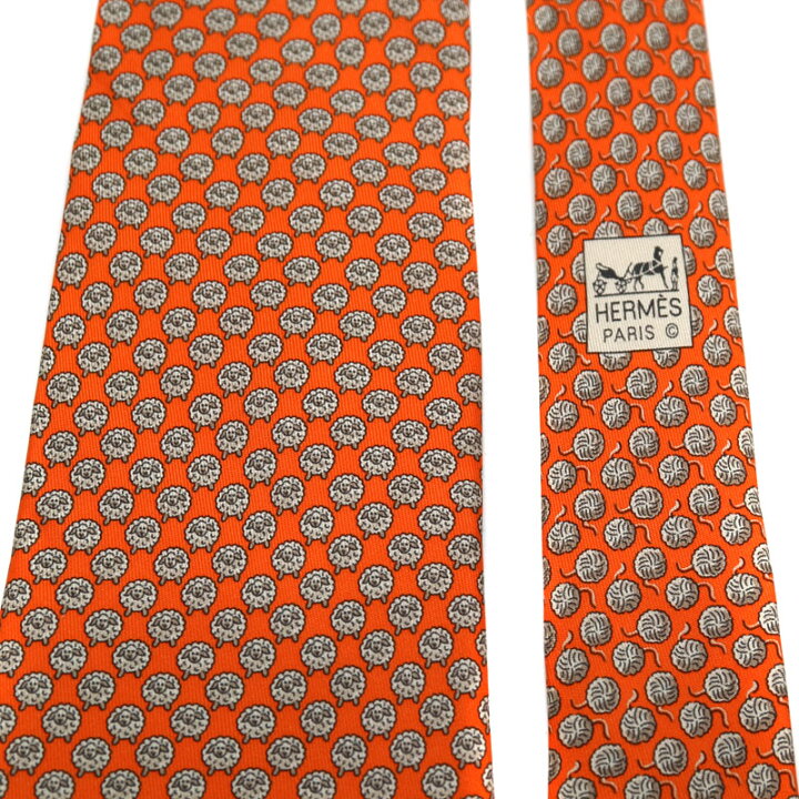 楽天市場】HERMES【エルメス】 ネクタイ メンズ ビジネス 羊 ひつじ柄 