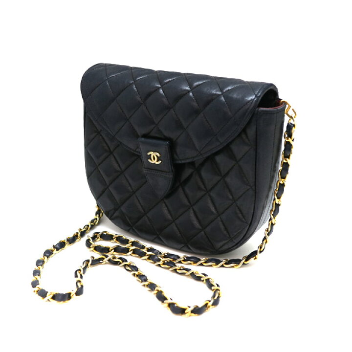 楽天市場】CHANEL 【シャネル】ハーフムーンショルダーバッグ  