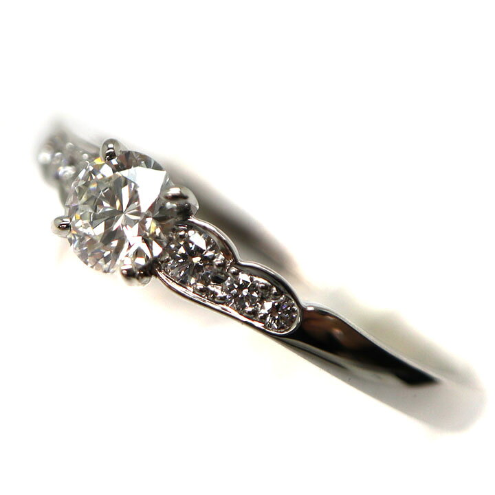 楽天市場】俄【ニワカ】 花麗 リング Pt950 D0.23ct 指輪 プラチナ  