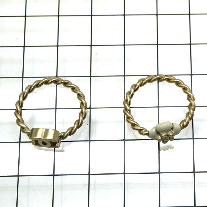 楽天市場】CHANEL【シャネル】 A85074 ツインリング ココマーク 