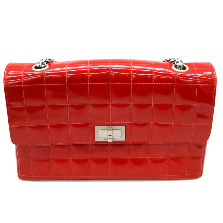 楽天市場】CHANEL 【シャネル】2.55チョコバー エナメルチェーン 