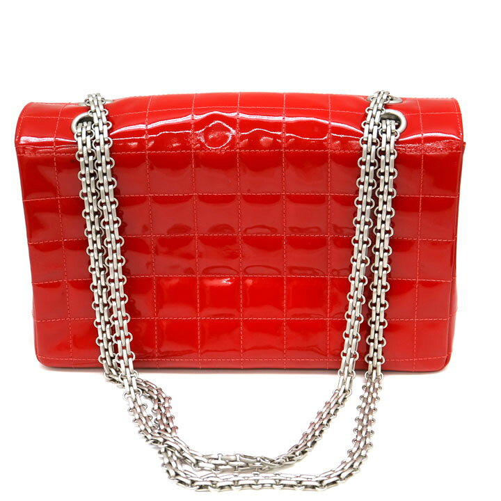 楽天市場】CHANEL 【シャネル】2.55チョコバー エナメルチェーン 