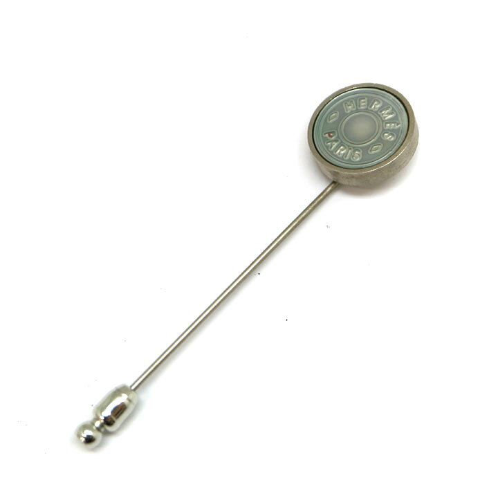 HERMES【エルメス】 セリエピンブローチ 金属素材 シルバー系 アクセサリー 直径約 USED-6【中古】 A21-8739 質屋 かんてい局茜部店 | 質屋かんてい局 楽天市場店
