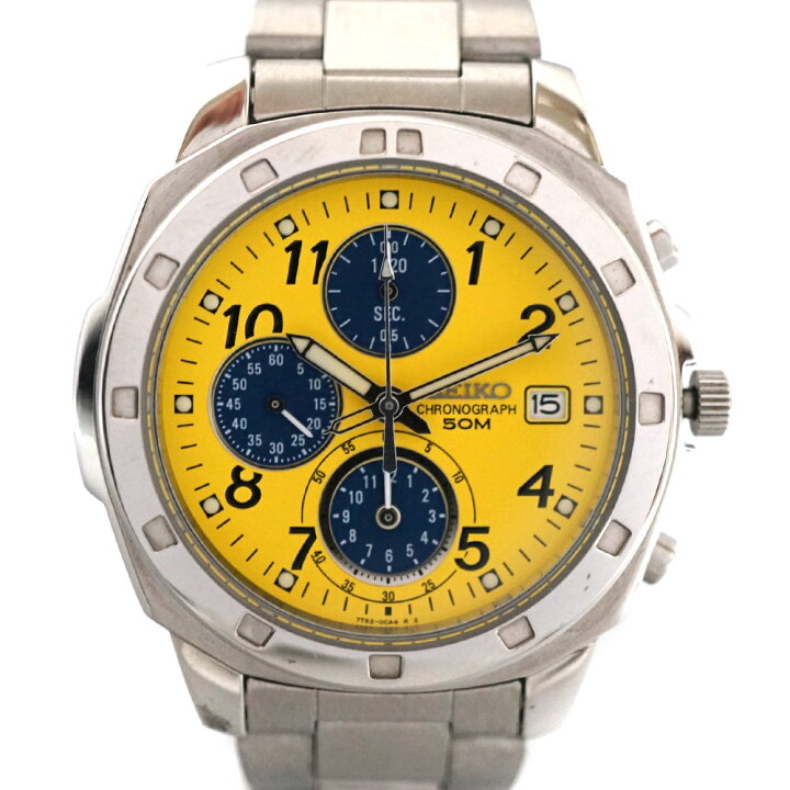 楽天市場】SEIKO【セイコー】7T92-0CA0 クロノグラフ クオーツ 