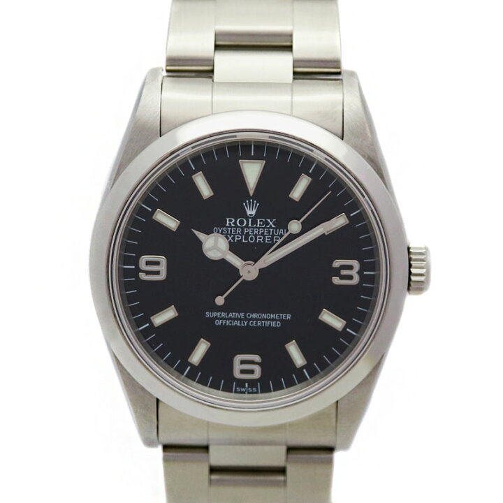 ROLEX エクスプローラ1 Ref.14270 W番 自動巻 保証書付 メンズ腕時計  