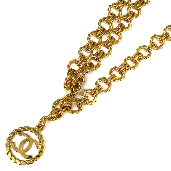 楽天市場】CHANEL【シャネル】 チェーンベルト ヴィンテージ 約95.0cm 