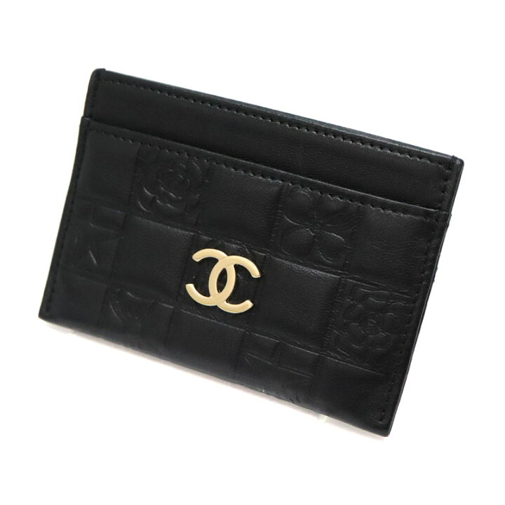 楽天市場】CHANEL【シャネル】 アイコンライン カードケース レザー 