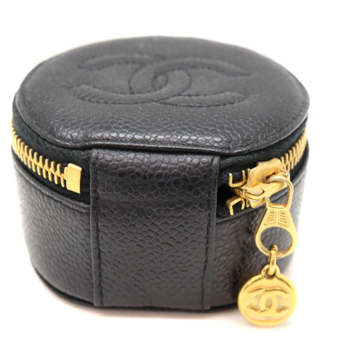 楽天市場】CHANEL【シャネル】ジュエリーポーチ ケース キャビアスキン  