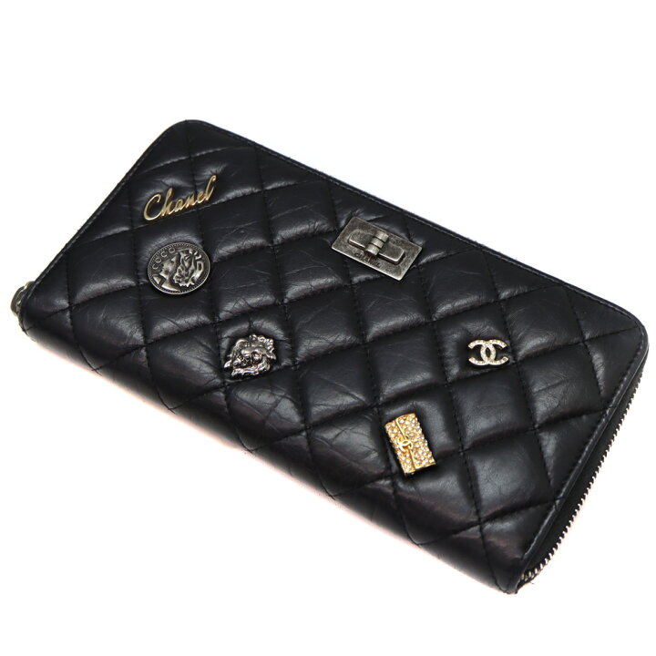楽天市場】CHANEL【シャネル】 A80445 2.55 ラウンドファスナー長財布  